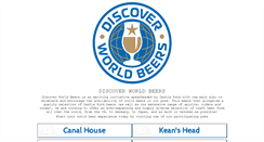 Desktop Screenshot of discoverworldbeers.com